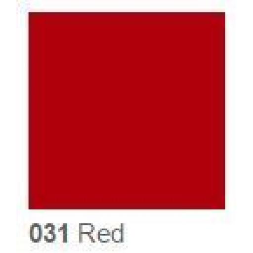 Oracal 651 Series CAD/CAM Plotter Vinyl Gloss 031 Red 630mm Wide