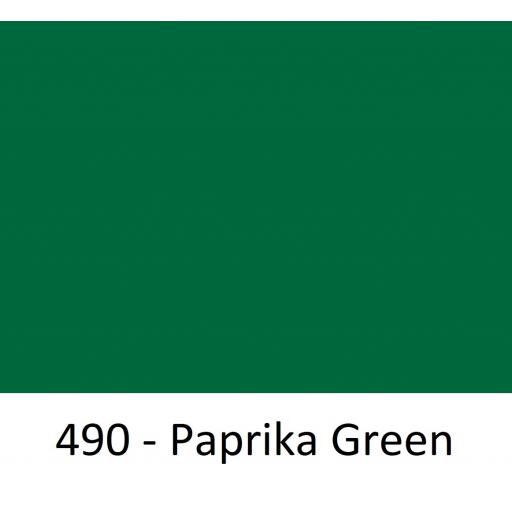 1260mm Wide Oracal 551 Series High Performance Cal Vinyl - Paprika Green 490