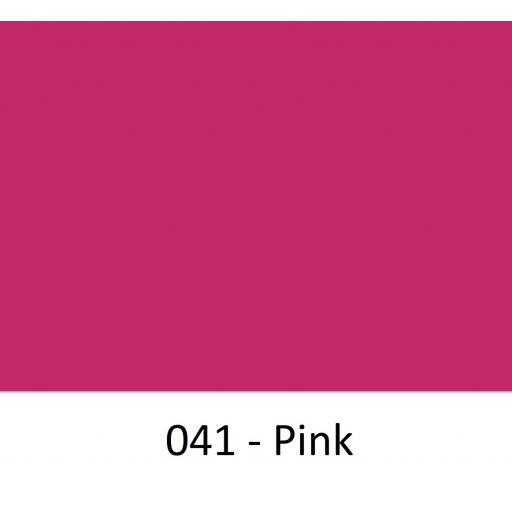 Oracal 751 Cast Vinyl 041 Pink 630mm Wide (Self Adhesive)