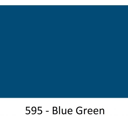 630mm Wide Blue Green 595 Gloss Finish Oracal 751 Cast Sign Vinyl