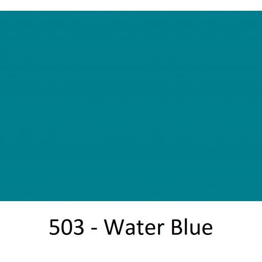 630mm Wide Oracal 551 Series High Performance Cal Vinyl - Water Blue 503