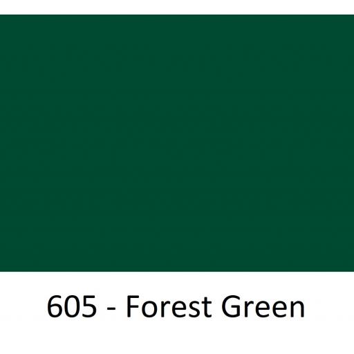 630mm Wide Oracal 551 Series High Performance Cal Vinyl - Forest Green 605