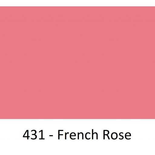 1260mm Wide Oracal 551 Series High Performance Cal Vinyl - French Rose 431