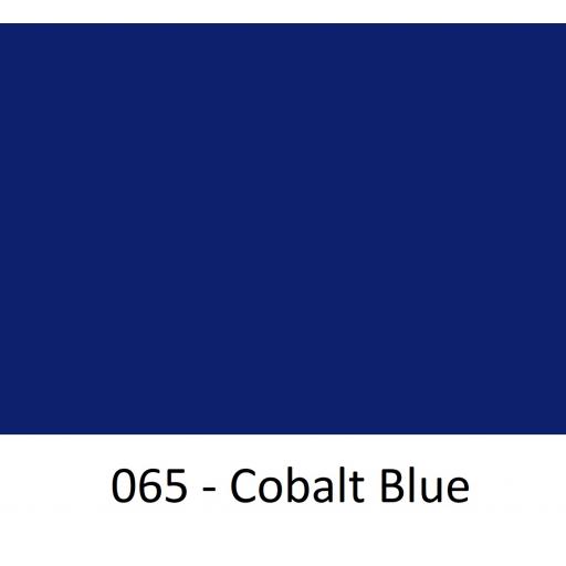 Oracal 651 Series CAD/CAM Plotter Vinyl Gloss 065 Cobalt Blue 630mm Wide