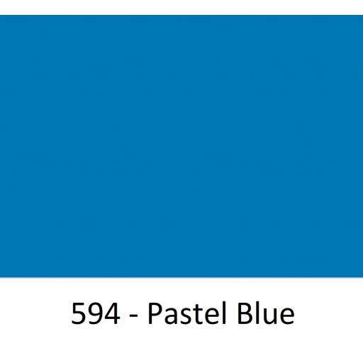 Oracal 751 Cast Vinyl 594 Pastel Blue 630mm Wide (Self Adhesive)