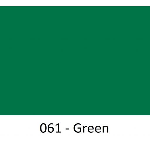 Oracal 651 Series CAD/CAM Plotter Vinyl Gloss 061 Green 1260mm Wide