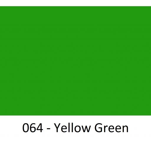 Oracal 651 Series CAD/CAM Plotter Vinyl Gloss 064 Yellow Green 630mm Wide