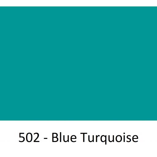 1260mm Wide Oracal 551 Series High Performance Cal Vinyl - Blue Turquoise 502