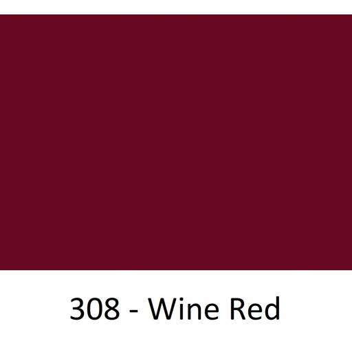 1260mm Wide Oracal 551 Series High Performance Cal Vinyl - Wine Red 308