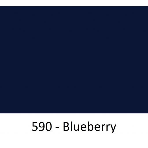 1260mm Wide Blueberry 590 Gloss Finish Oracal 751 Cast Sign Vinyl