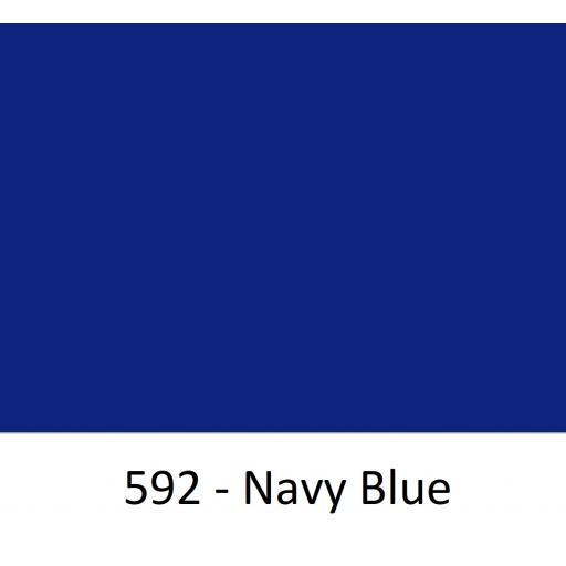 Oracal 751 Cast Vinyl 592 Navy Blue 630mm Wide (Self Adhesive)