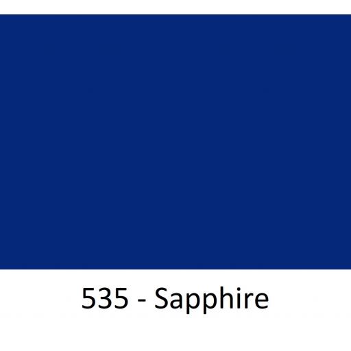 1260mm Wide Oracal 551 Series High Performance Cal Vinyl - Sapphire 535