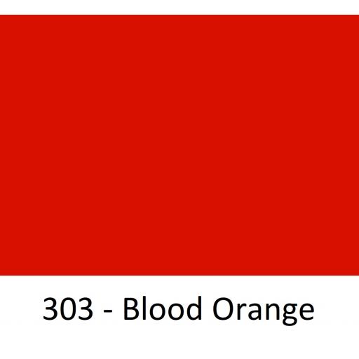 1260mm Wide Oracal 551 Series High Performance Cal Vinyl - Blood Orange 303