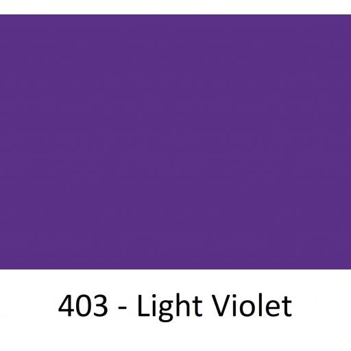 630mm Wide Oracal 551 Series High Performance Cal Vinyl - Light Violet 403