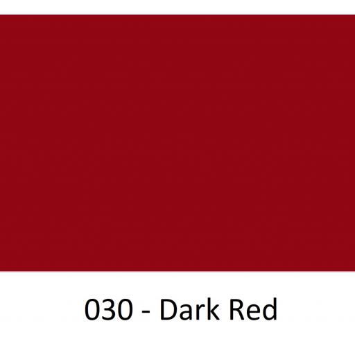 1260mm Wide Dark Red 030 Gloss Finish Oracal 751 Cast Sign Vinyl