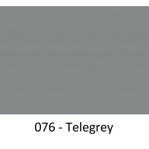 1260mm Wide Oracal 551 Series High Performance Cal Vinyl - Telegrey 076