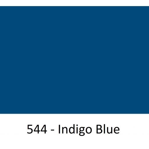 1520mm Wide Oracal 970 Rapid Air Premium Wrapping Cast Vinyl - Indigo Blue 544