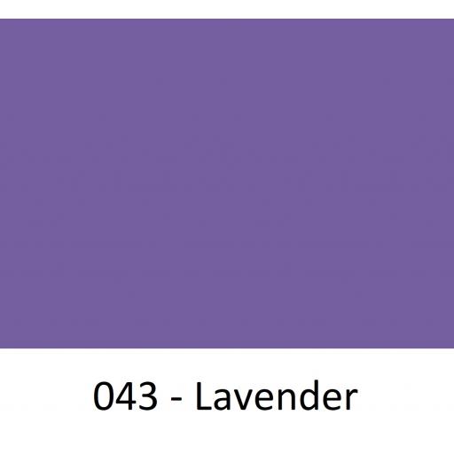 630mm Wide Lavender 043 Gloss Finish Oracal 751 Cast Sign Vinyl