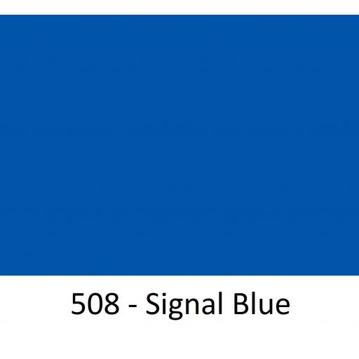 630mm Wide Signal Blue 508 Gloss Finish Oracal 751 Cast Sign Vinyl