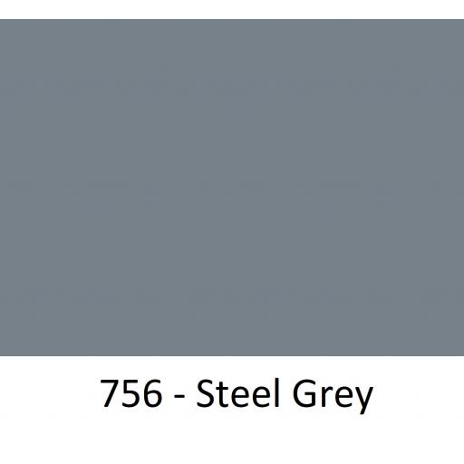 1260mm Wide Oracal 551 Series High Performance Cal Vinyl - Steel Grey 756