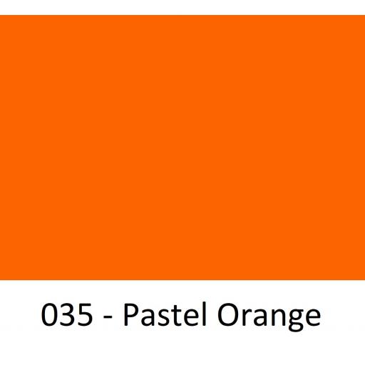 630mm Wide Oracal 551 Series High Performance Cal Vinyl - Pastel Orange 035