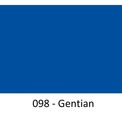 Oracal 651 Series CAD/CAM Plotter Vinyl Gloss 098 Genetian 1260mm Wide