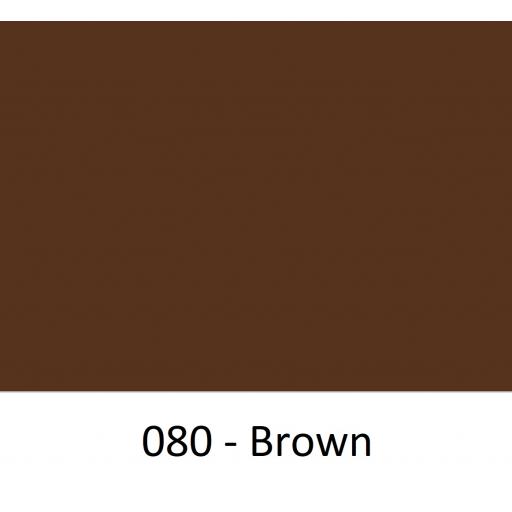 Oracal 751 Cast Vinyl 080 Brown 630mm Wide (Self Adhesive)