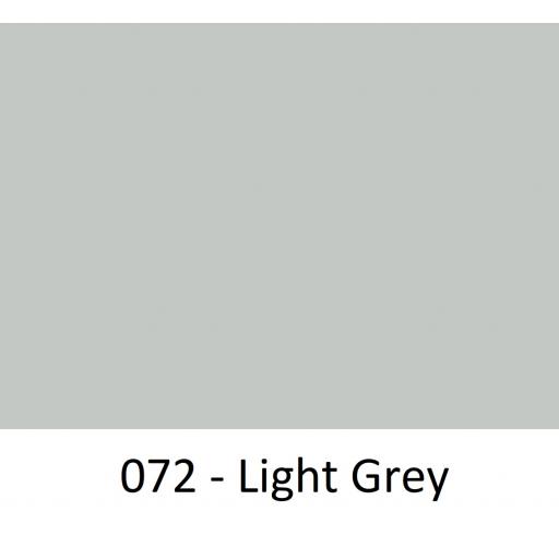 Oracal 651 Series CAD/CAM Plotter Vinyl Gloss 072 Light Grey 1260mm Wide