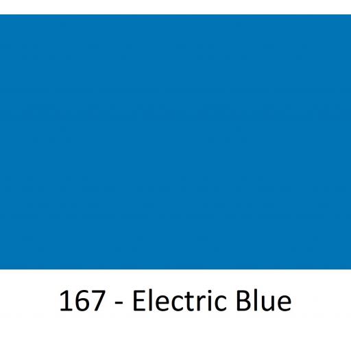 1260mm Wide Oracal 551 Series High Performance Cal Vinyl - Electric Blue 167