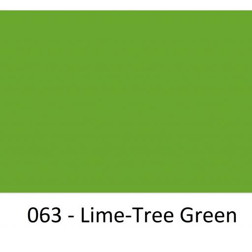 630mm Wide Lime Tree Green 063 Oracal 751 Cast Sign Vinyl Gloss Finish