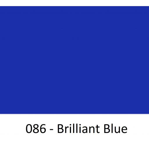 Oracal 651 Series CAD/CAM Plotter Vinyl Gloss 086 Brilliant Blue 1260mm Wide