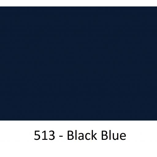 1260mm Wide Oracal 551 Series High Performance Cal Vinyl - Black Blue 513