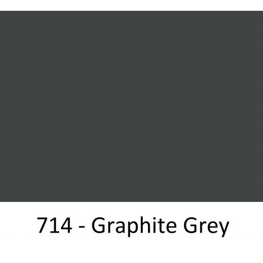 630mm Wide Oracal 551 Series High Performance Cal Vinyl - Graphite Grey 714