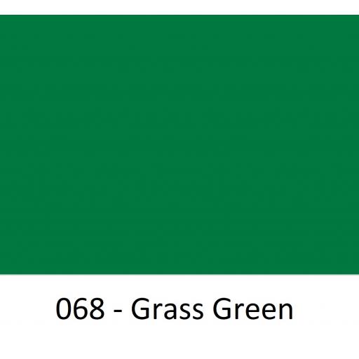 630mm Wide Oracal 751 Cast Sign Vinyl 068 Grass Green Gloss Finish