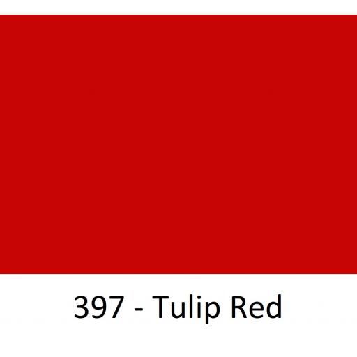 1260mm Wide Oracal 551 Series High Performance Cal Vinyl - Tulip Red 397