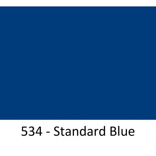 1260mm Wide Oracal 551 Series High Performance Cal Vinyl - Standard Blue 534