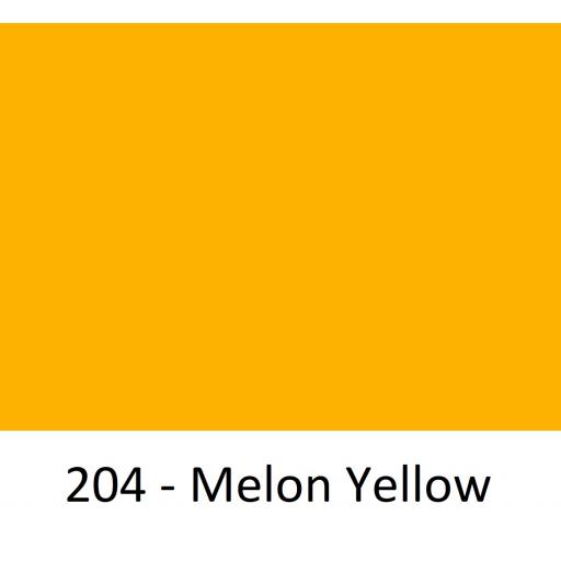 1260mm Wide Oracal 551 Series High Performance Cal Vinyl - Melon Yellow 204