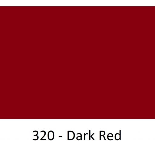 630mm Wide Oracal 551 Series High Performance Cal Vinyl - Dark Red 320