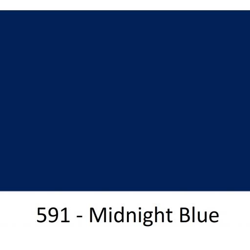 1260mm Wide Midnight Blue 591 Gloss Finish Oracal 751 Cast Sign Vinyl