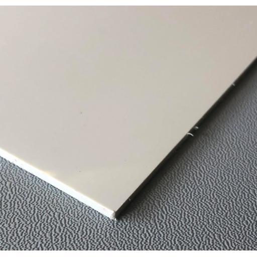 2000mm x 1000mm x 4mm Beige Polypropylene Sheet (Homopolymer)