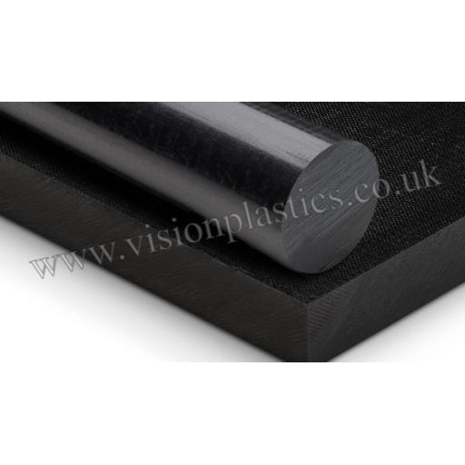 Black Nylon 66 Extruded Sheet Options