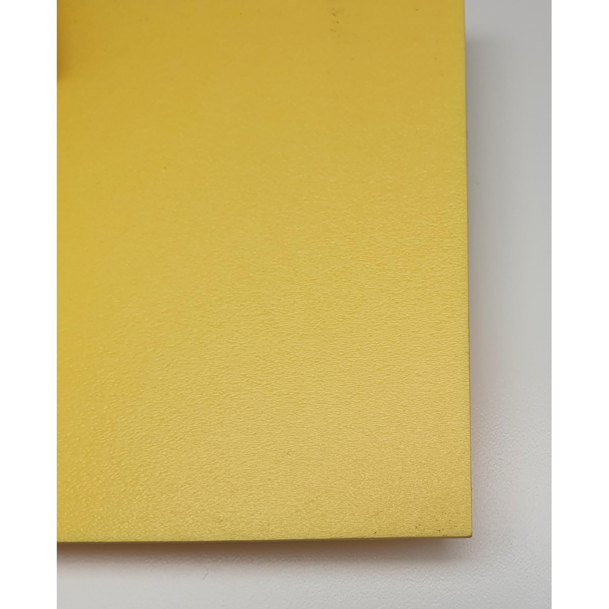 2440 x 1220 x 3mm Matt Yellow Foam PVC - Quality Product!