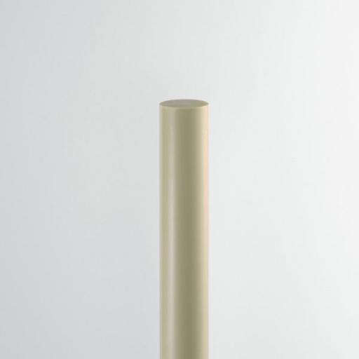 40mm Diameter Beige Polypropylene Rod x 2 Metres Long