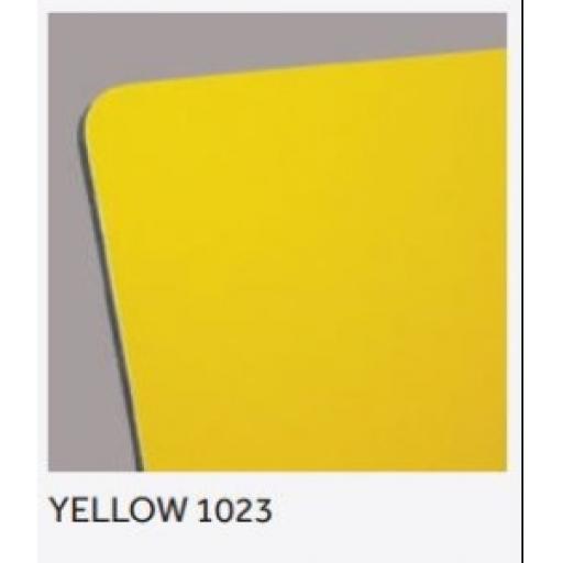 3050mm x 1500mm x 3mm Yellow Aluminium Composite Sheet (Gloss/Matt)