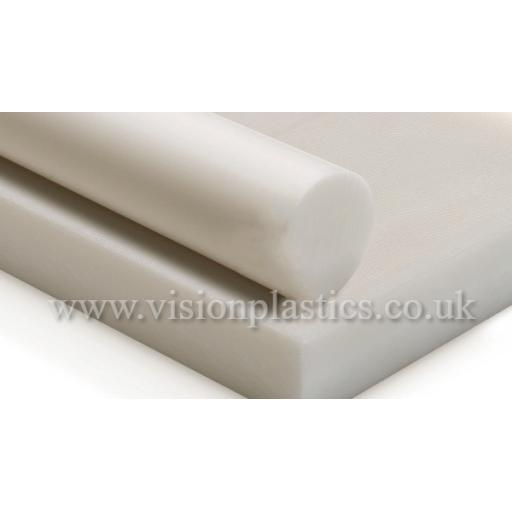 Natural Acetal Sheets, Rods and Tubes