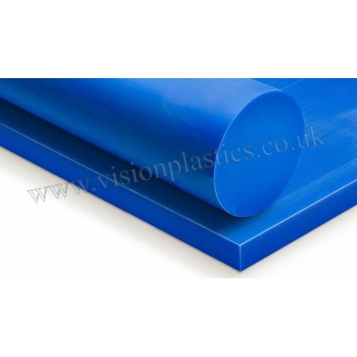 Blue Nylon 6 Cast Sheet Options