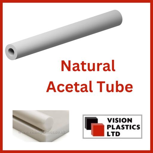 Natural Acetal Tube Options