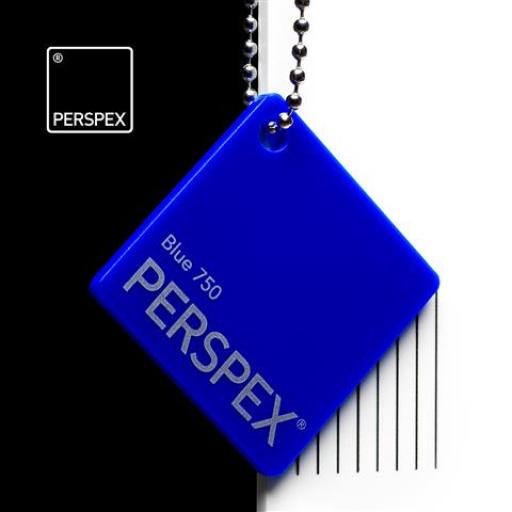 750 Blue Perspex® Cast Acrylic Sheet Options