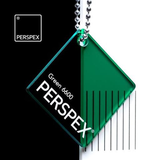 6600 Green Perspex® Cast Acrylic Sheet Options