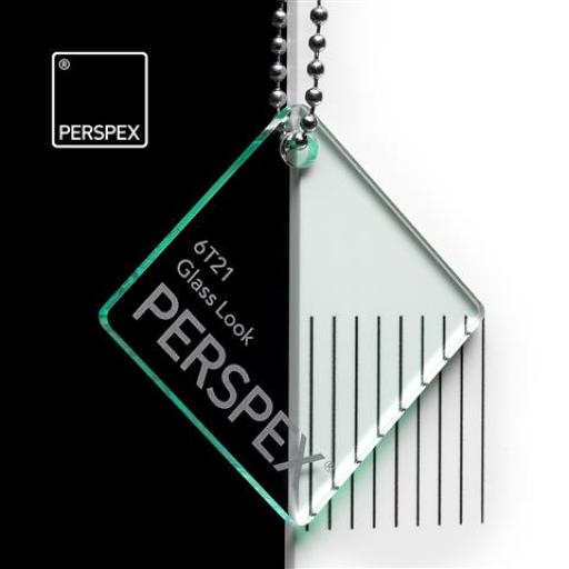 6T21 Glass Look Perspex® Cast Acrylic Sheet Options